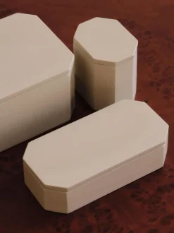 Kontorartikler|Opbevaring<Ferm Living Nova Storage Box - 20 x 10 - Light Celedon