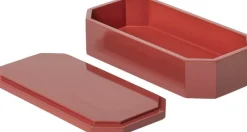 Kontorartikler|Opbevaring<Ferm Living Nova Storage Box - 20 x 10 - Picante Red