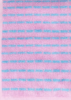 Håndklæder<Juna Nuance Håndklæde 50x100 cm lys blå/rosa