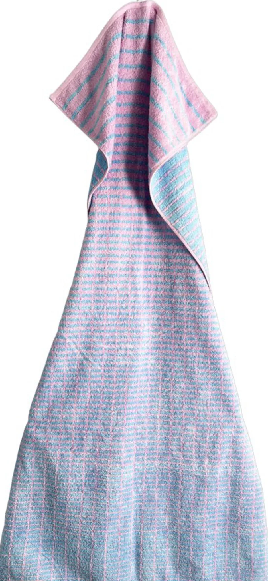 Håndklæder<Juna Nuance Håndklæde 50x100 cm lys blå/rosa