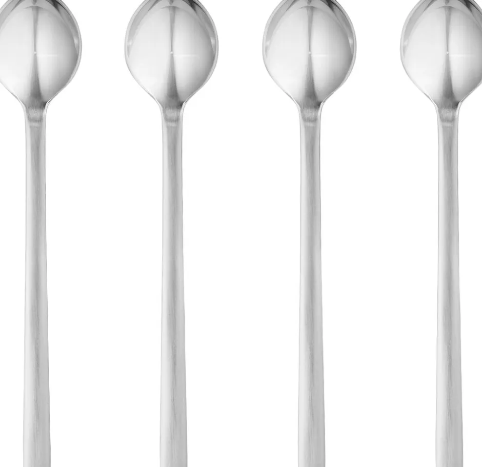 Bestik<Georg Jensen NY LANG TESKE 4 STK