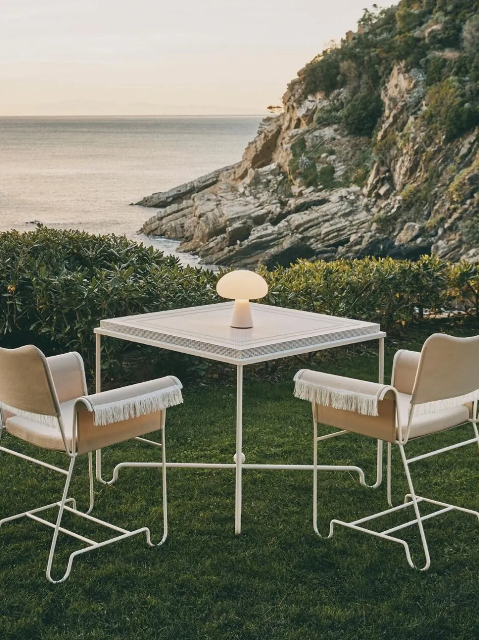 Trådløse Lamper<Gubi Obello Table Lamp Frosted Glass