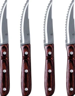 Bestik<Gense Old Farmer Classic XL grillkniv 4 stk.