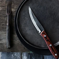 Bestik<Gense Old Farmer Classic XL grillkniv 4 stk.
