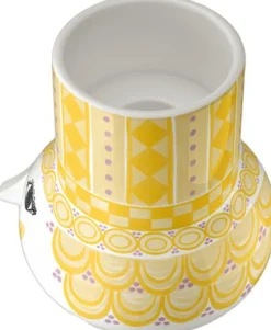 Lys & Lysestager<Bjørn Wiinblad Olga Lysestage H9 cm gul