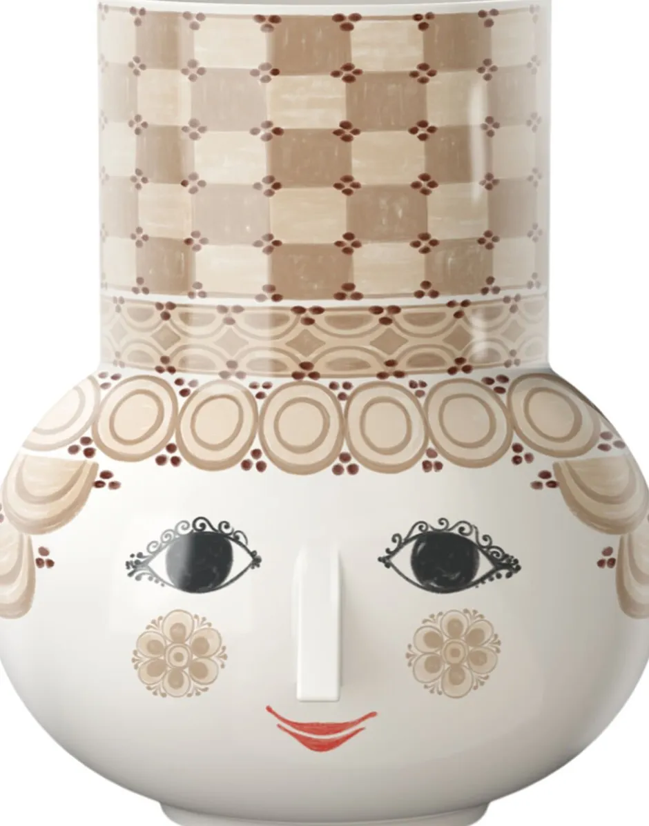 Vaser & Urtepotteskjulere<Bjørn Wiinblad Olga Vase H35 cm sand