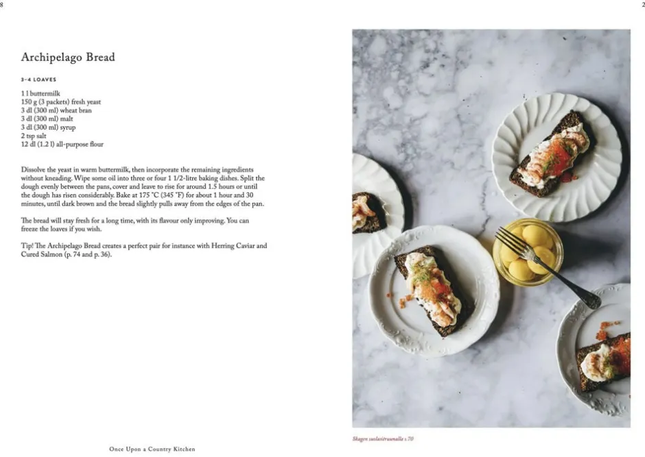 Bøger<New Mags Once Upon a Country Kitchen