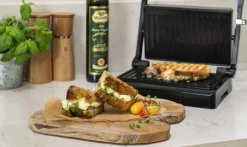 Køkkenmaskiner<OBH Nordica Onyx Panini/Sandwich Maker