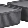 Kontorartikler<Zone Opbevaringsboks Pulp 48 x 32 cm 2 stk. Black