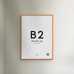 Plakater & Rammer<Poster & Frame Orange Wood Frame