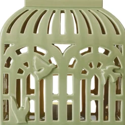 Julepynt<Kähler Orangery Lyshus H16 spring leaf