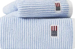 Håndklæder<Lexington Original Towel White/Blue Striped |White/blue striped