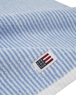 Håndklæder<Lexington Original Towel White/Blue Striped |White/blue striped