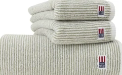 Håndklæder<Lexington Original Towel White/Vintage Green Striped Vintage green/white