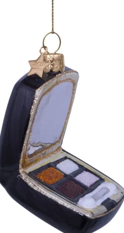 Juletræspynt<Vondels Ornament glass eyeshadow palette H7. 5cm