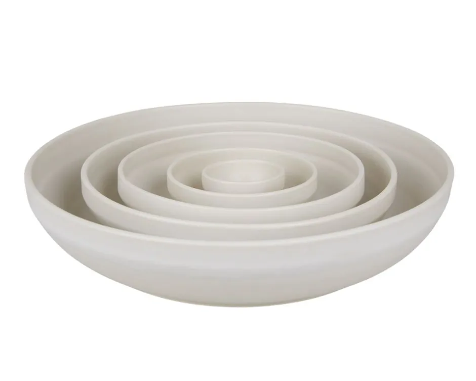 Skåle & Fade<Frama Otto Ceramic Shallow Bowl | Natural | Large
