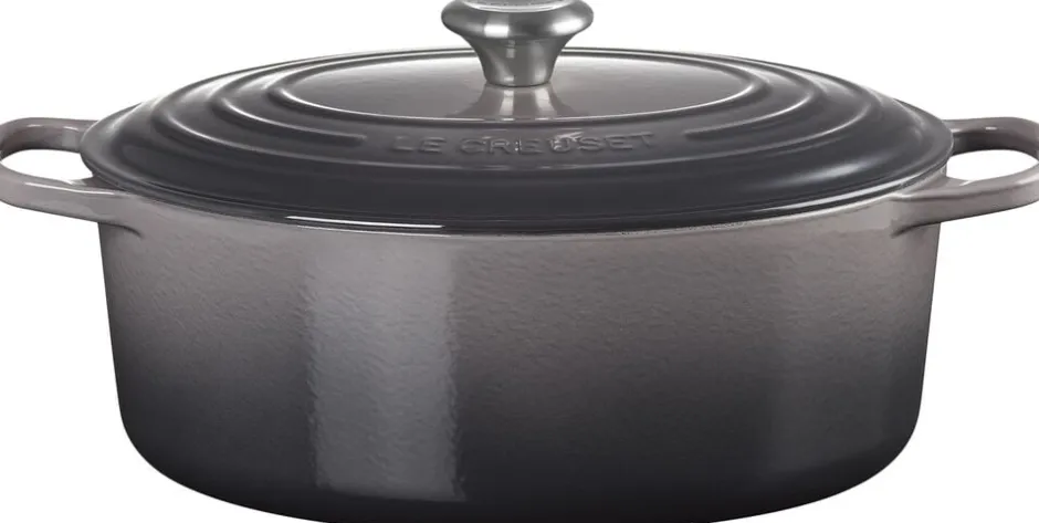 Gryder & Pander<Le Creuset Oval Gryde 31 Flint SIGNA
