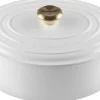 Gryder & Pander<Le Creuset Oval gryde 31cm White