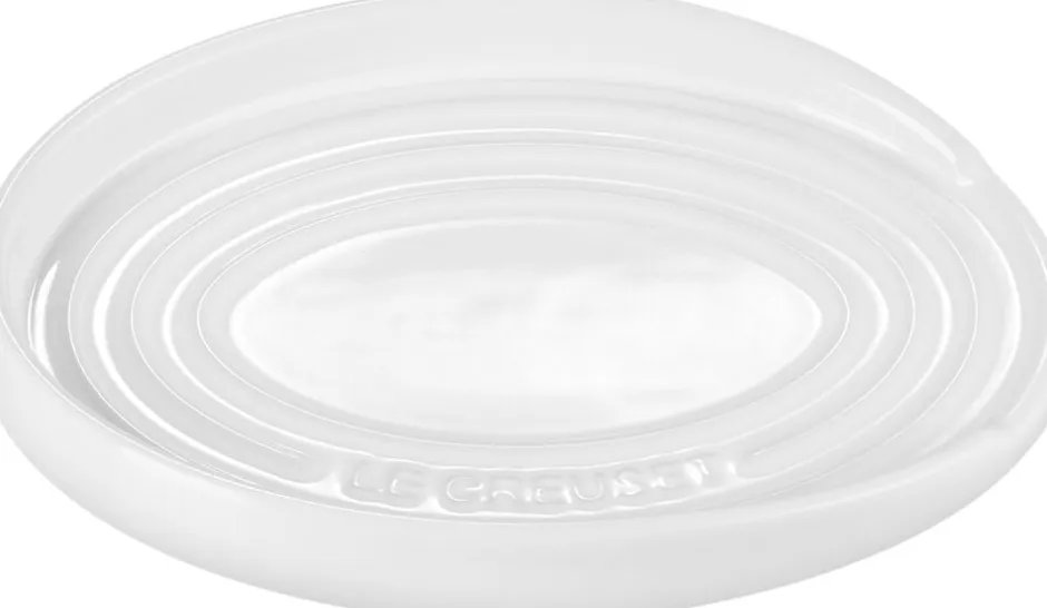 Køkkenartikler<Le Creuset Oval grydeskeholder 15cm White