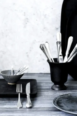 Bestik<Gense Oxford bordkniv blank stål L24cm