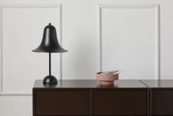 Trådløse Lamper<Verpan Pantop Ø23 Portable Table Lamp Matt black