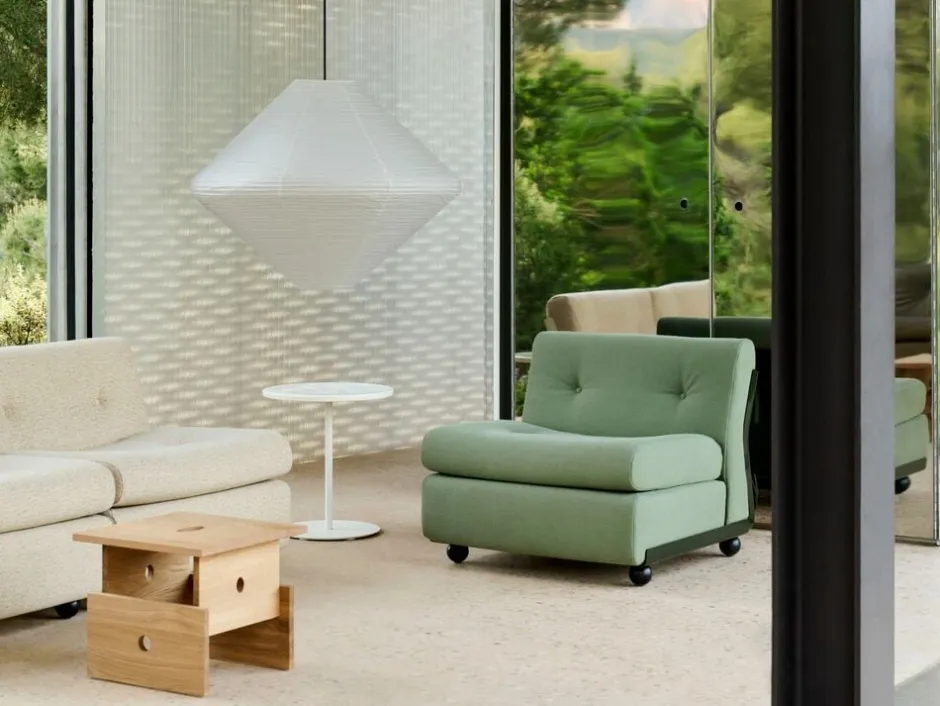 Lampeskærme<Hay Paper Shade-Diamond Ø80-Classic white