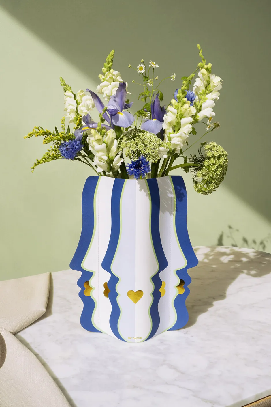 Vaser & Urtepotteskjulere<OCTAEVO PAPER VASE BESO