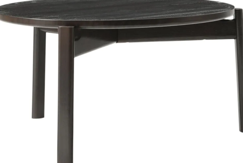 Møbler<Audo Copenhagen Passage Lounge Table, Ø70, Dark Lac