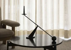 Møbler<Audo Copenhagen Passage Lounge Table, Ø70, Dark Lac