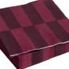 Tilbehør Til Bordet<Hay Pattern Napkins-Set of 20 Cocktail-Bordeaux and wine