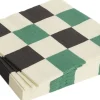 Tilbehør Til Bordet<Hay Pattern Napkins-Set of 20 Lunch-Off-white, green and black M check