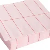 Tilbehør Til Bordet<Hay Pattern Napkins-Set of 20 Lunch-Light pink and red grid
