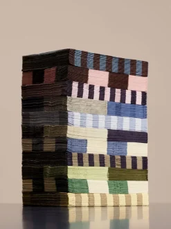 Tilbehør Til Bordet<Hay Pattern Napkins-Set of 20 Lunch-Cream and sand pillar stripe