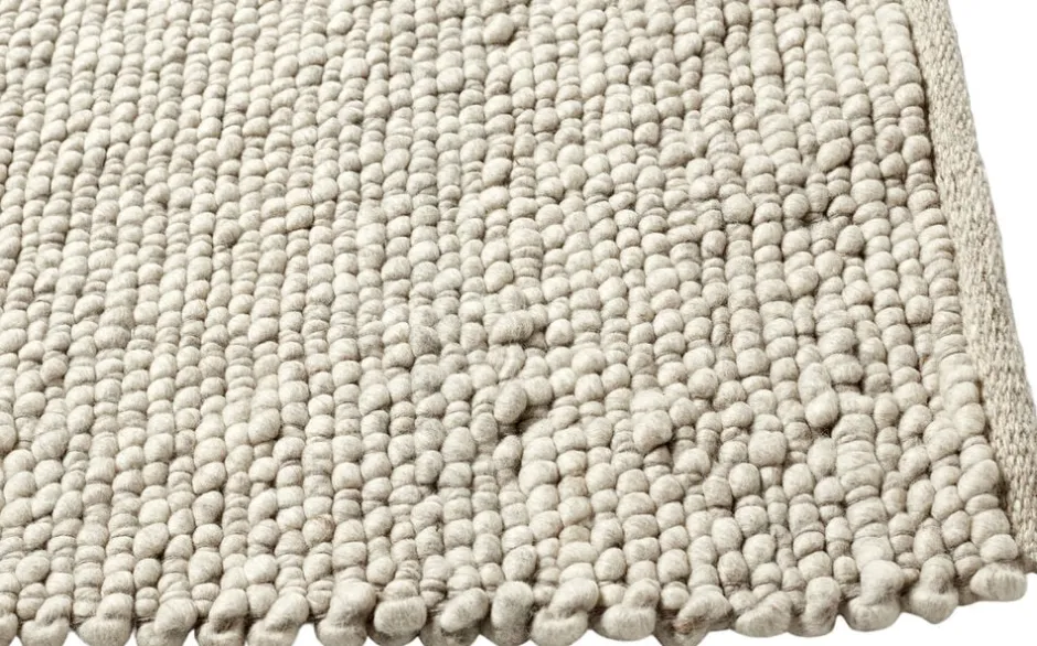 Gulvtæpper<Hay Peas Random-170 x 240-Soft grey