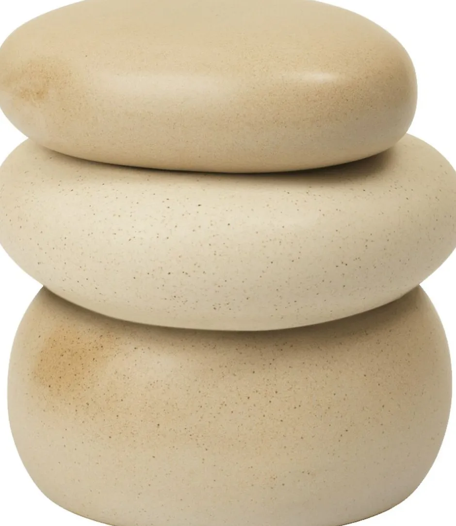 Opbevaring<Ferm Living Pebble Box - Large - Sand/Cream