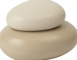 Opbevaring<Ferm Living Pebble Box - Medium - Sand/Cream