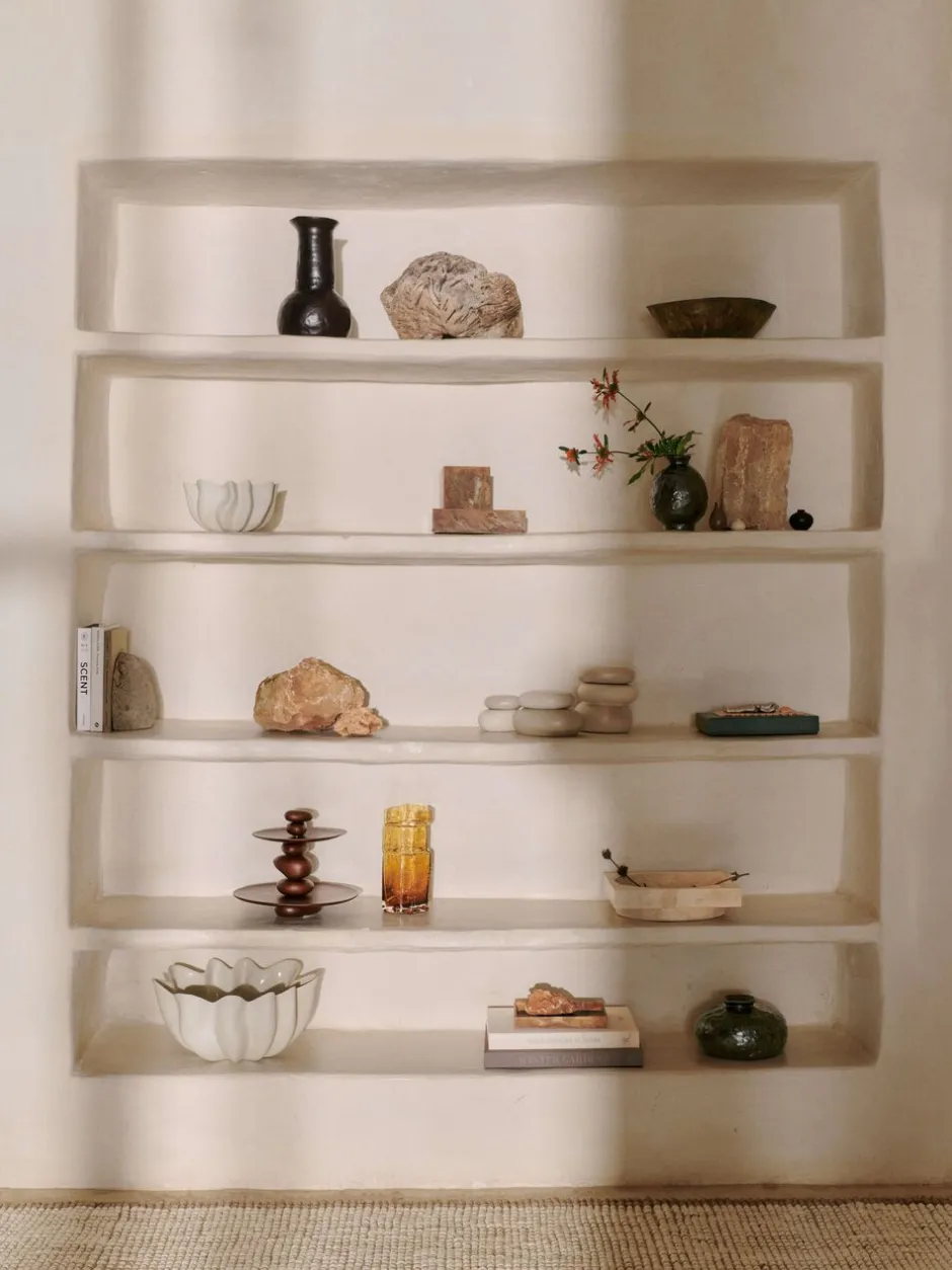 Opbevaring<Ferm Living Pebble Box - Small - Sand/Cream