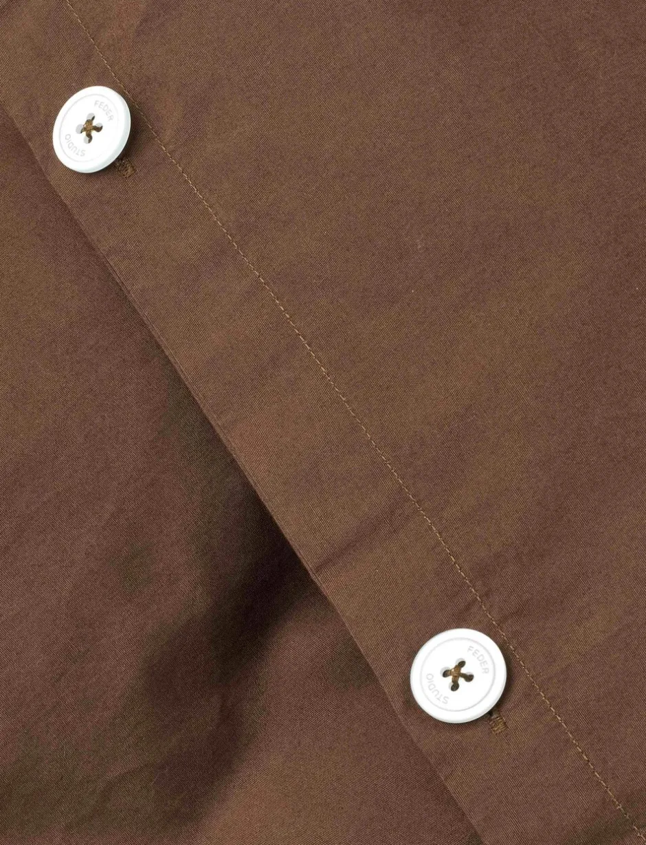 Sengetøj & Lagner<Studio Feder Percale Sengesæt Bark
