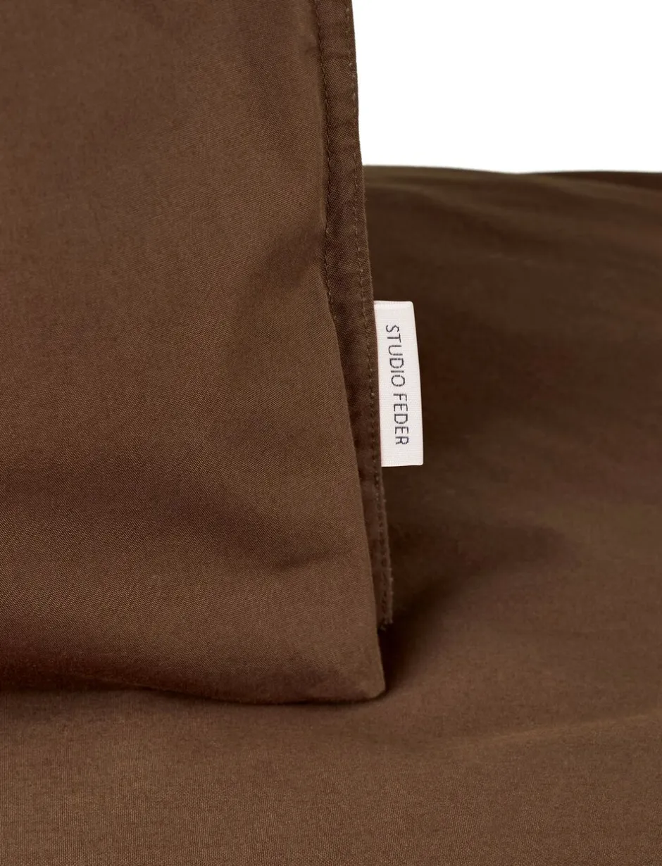 Sengetøj & Lagner<Studio Feder Percale Sengesæt Bark