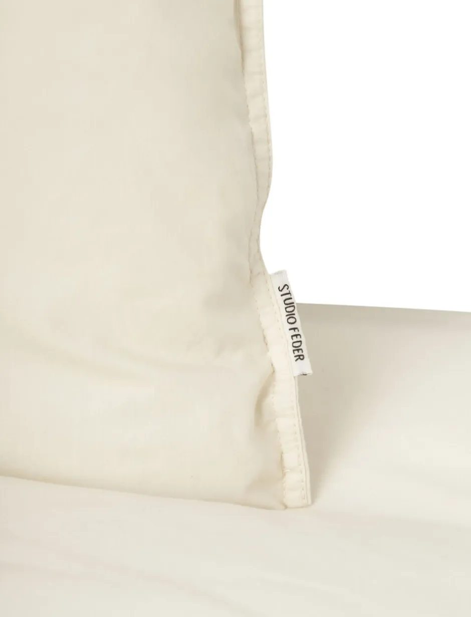 Sengetøj & Lagner<Studio Feder Percale Sengesæt Ivory