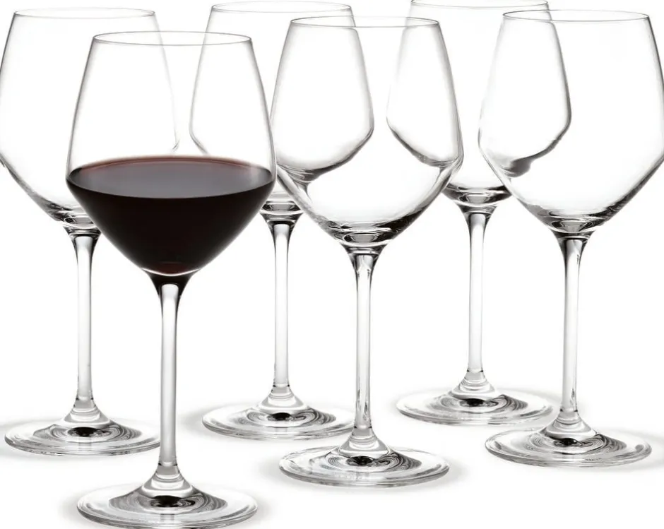 Glas<Holmegaard Perfection rødvinsglas 35 cl.
