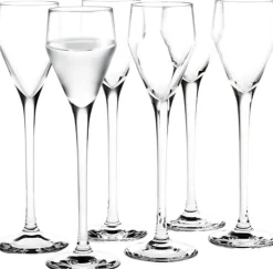 Glas<Holmegaard Perfection Snapseglas klar 5,5 cl 6 stk.