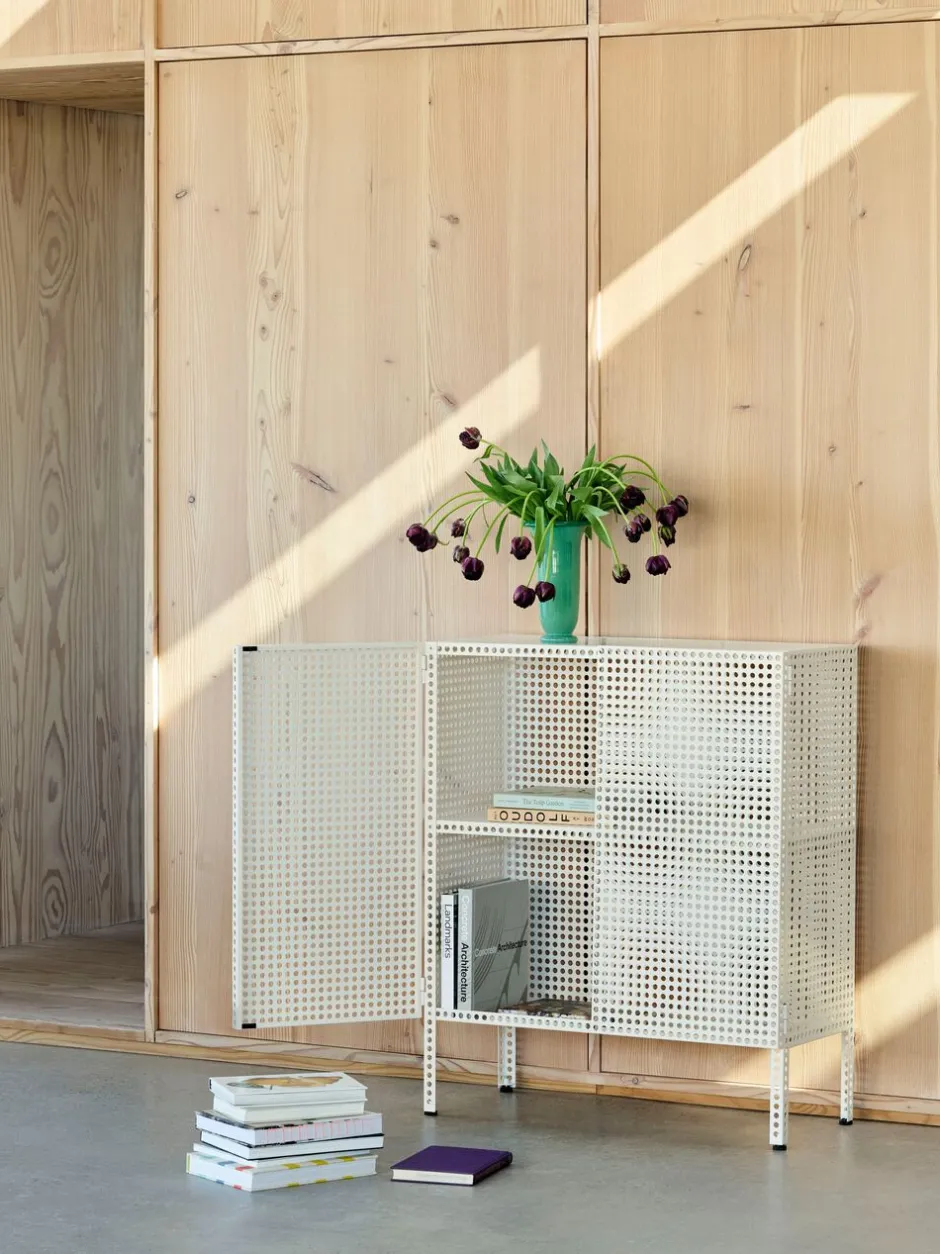 Møbler<Hay Perforated Cabinet Floor-Medium-Egg