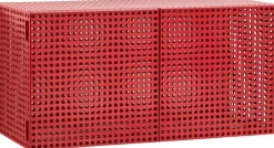 Møbler<Hay Perforated Cabinet Wall-Small-Wine