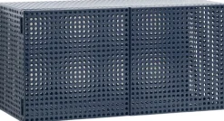 Møbler<Hay Perforated Cabinet Wall-Small-Steel