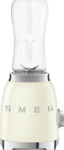 Køkkenmaskiner<SMEG Personal Blender PBF01BLEU, 0,6L Creme