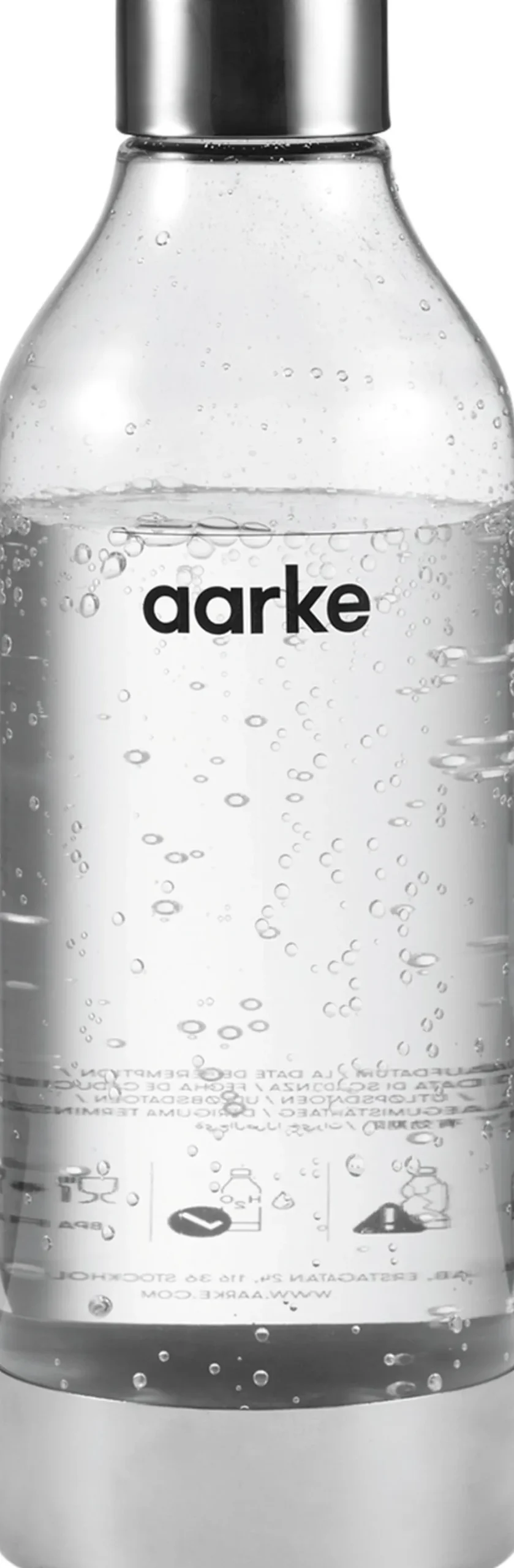 Køkkenmaskiner<Aarke Kitchenware PET Polished Steel - Water Bottle