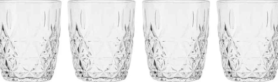 Glas<Sagaform Picnic Juni water glass, 4-pcs (6) Clear
