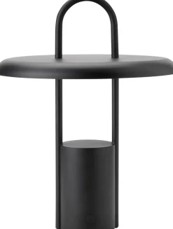 Trådløse Lamper<Stelton Pier portable LED lampe H 33. 5 cm Black