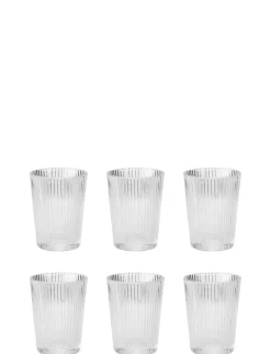 Glas<Stelton Pilastro drikkeglas 0.15 l. 6 Stk clear